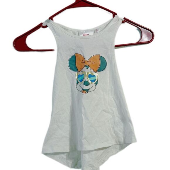 Disney Other - Disney White Tank Top with Colorful Graphic Design